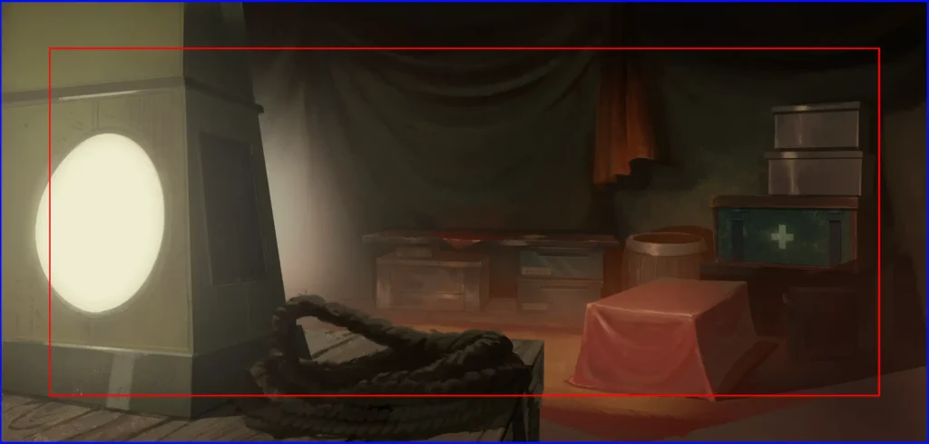Décor final réalisé pour
