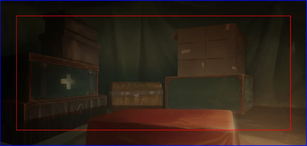 Décor final réalisé pour