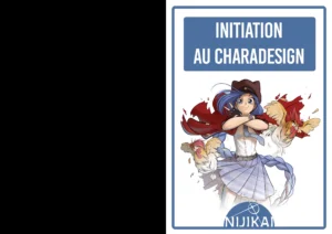 Page d'un livret d'initiation au charadesign à destination du jeune public.